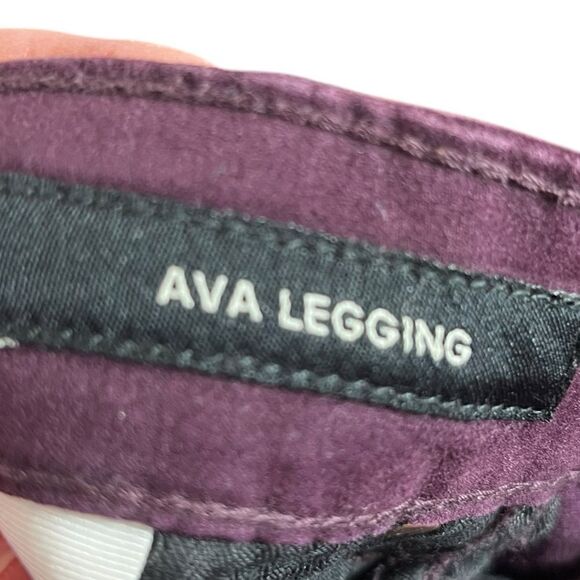 Lucky Brand Plum Ava Legging, Size 4/27 - Picture 5 of 9